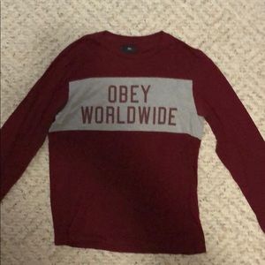Obey long sleeve